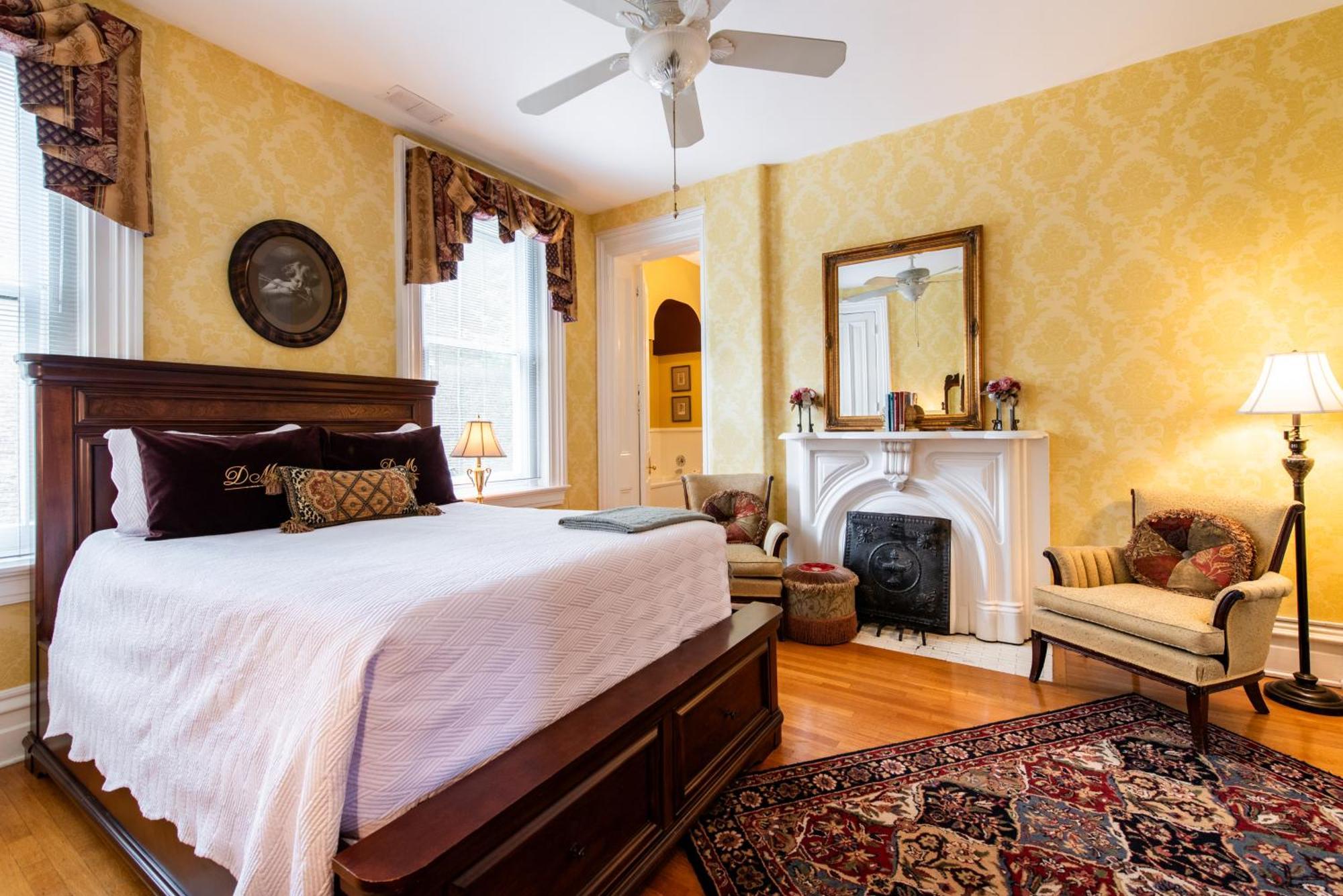 Dupont Mansion Bed & Breakfast Louisville Kamer foto