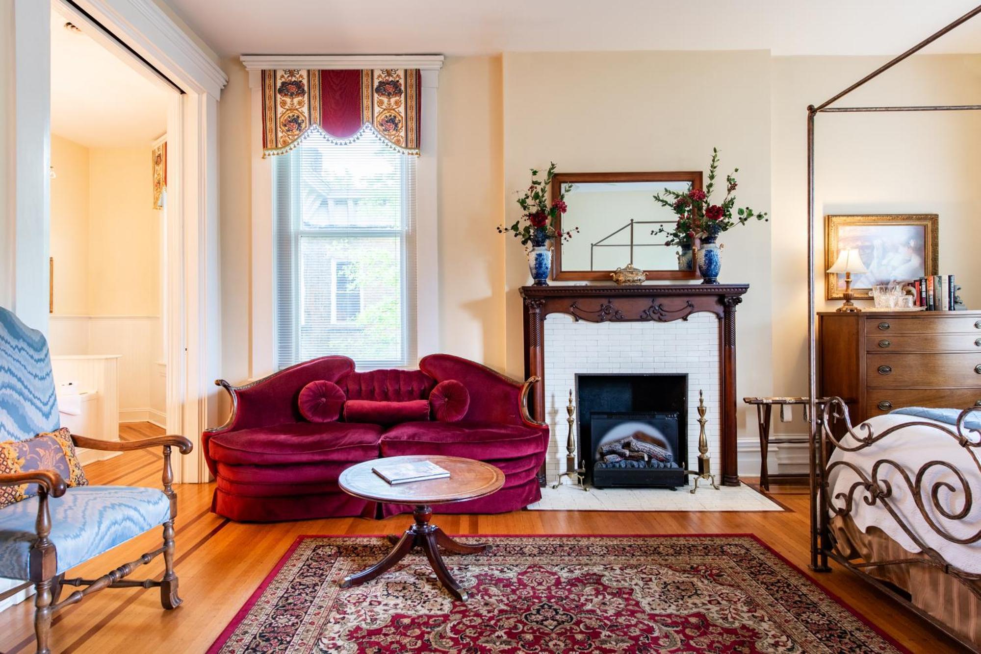 Dupont Mansion Bed & Breakfast Louisville Kamer foto